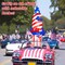 4th of July Inflatables 8 FT Large Rocket Outdoor Decorations with Built-in LEDs, Patriotic Memorial Independence Day Blow Up Inflatable for Parade Indoor Party Porch Lawn Garden Yard Decor